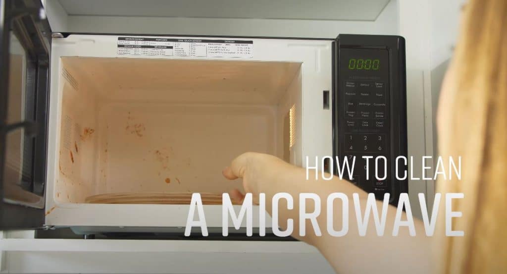 how to clean your microwave