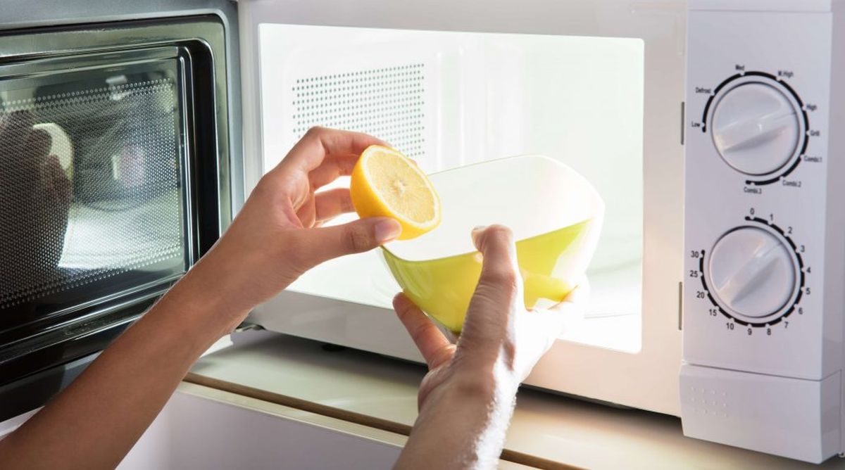 eco-friendly microwave cleaning